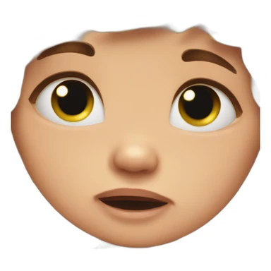 Violently crying baby sticker