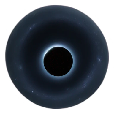 black hole space sticker