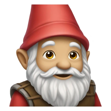 Gnome in love sticker