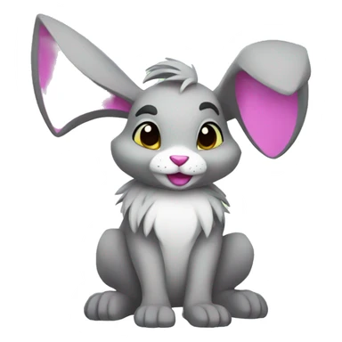 Animal Jam Bunny sticker