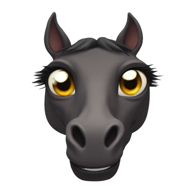 Horse head with brigh eyes Alice madness returns sticker