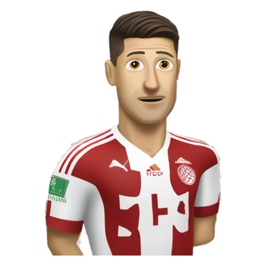lewandowski goal sticker