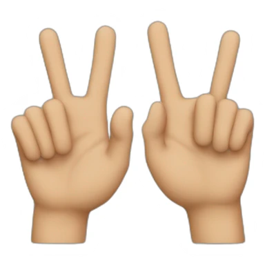 no worries hand sign sticker