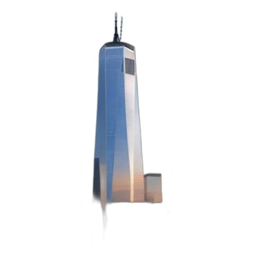 One world trade center sticker