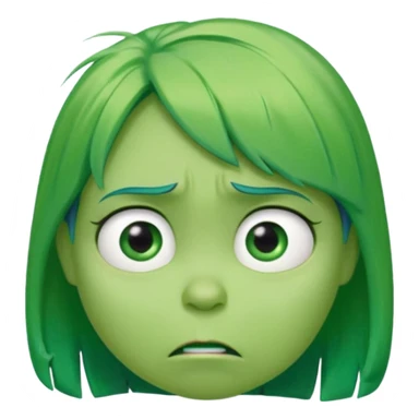 DISGUST FROM MOVIE INSIDE OUT sticker