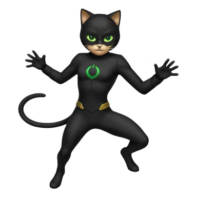 Catacylsm cat noir sticker