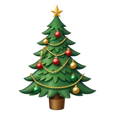 Chrismas tree sticker