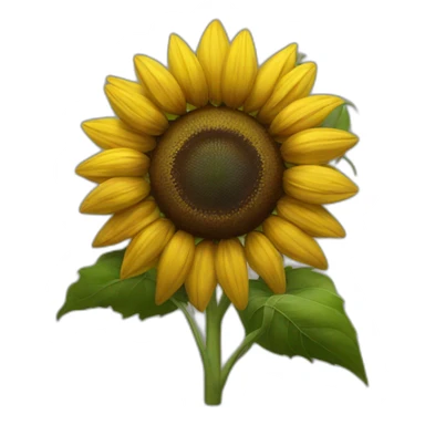 sunflower on dark background sticker