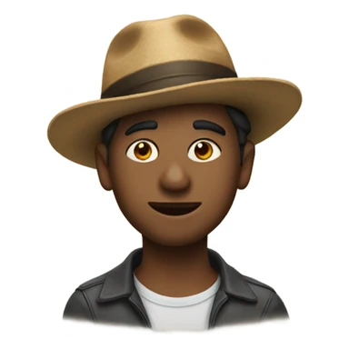 Jacob Jordan wearing a hat  sticker