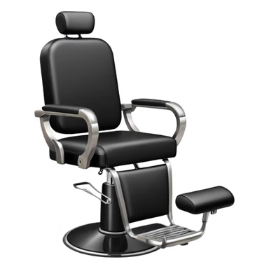Hairstylist chair sticker