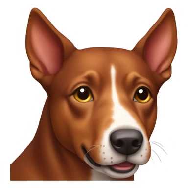 Red kelpie dog sticker