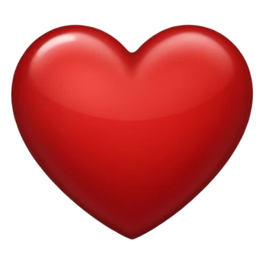 dark red heart sticker