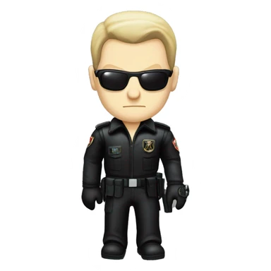 Albert Wesker from Resident Evil sticker