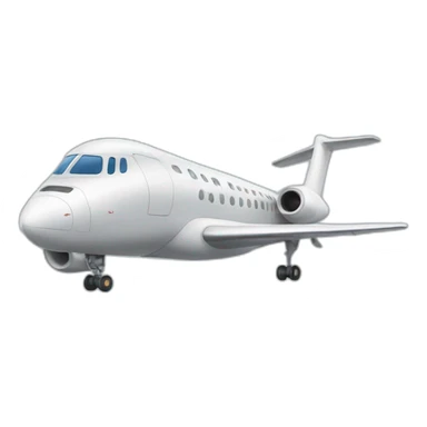 plane transforming into train sticker