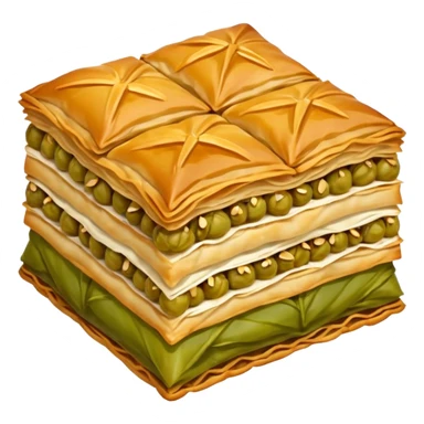 turkish baklava sticker