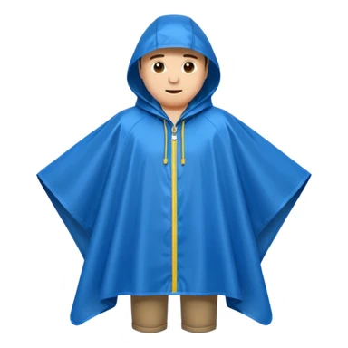 Poncho Raincoat sticker