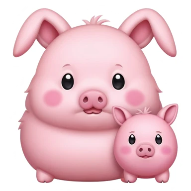 🐰💓🐷 sticker