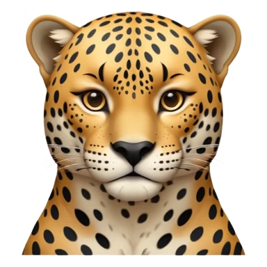 A high-resolution photo-realistic digital illustration of a baby jaguar, chest upward A high-resolution, photo-realistic digital illustration of a majestic jaguar sticker