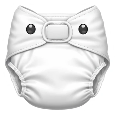 1 diaper very plain sticker