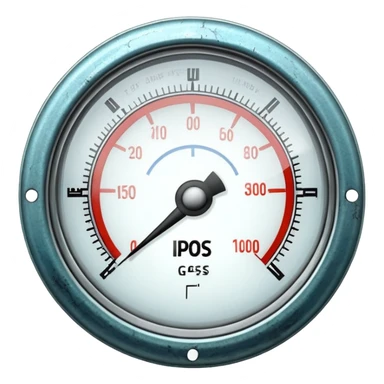 broken pressure gauge sticker