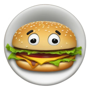 horror movie with burger sticker