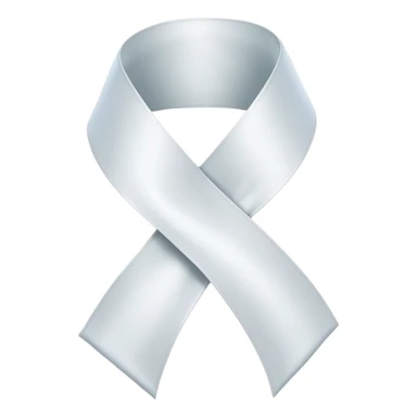 I want a white bow or ribbon sticker