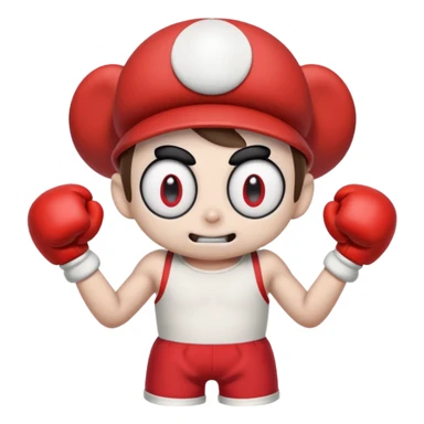 Cuphead pensando sticker