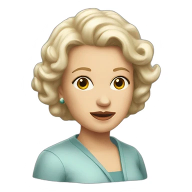 Dolores van carter sticker