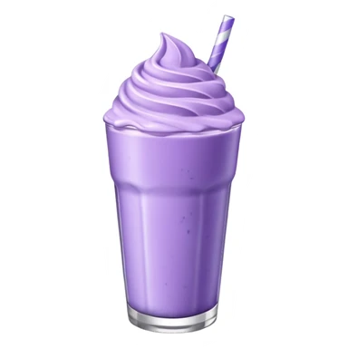 Blueburry milkshake sticker