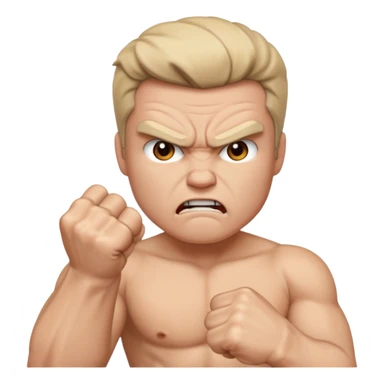 Angry fuck you sticker