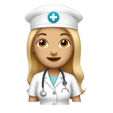 Female Nurse friends  sticker