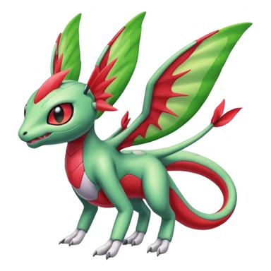 Meloetta-Flygon-Vibrava-Genesect-Gatomon-Pteromon-hybrid sticker