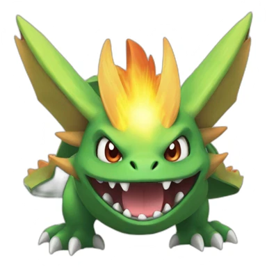 Dracofeu pokémon  sticker