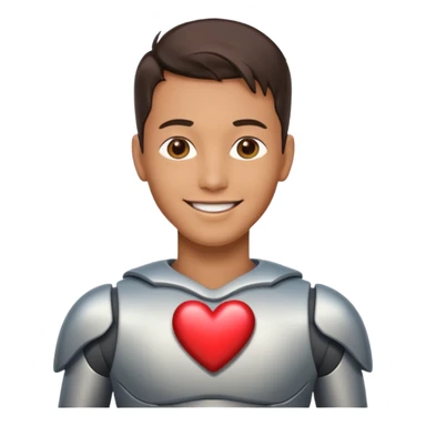AI android men love sticker