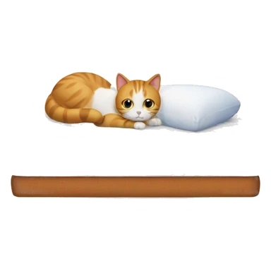 Mattress & cat  sticker