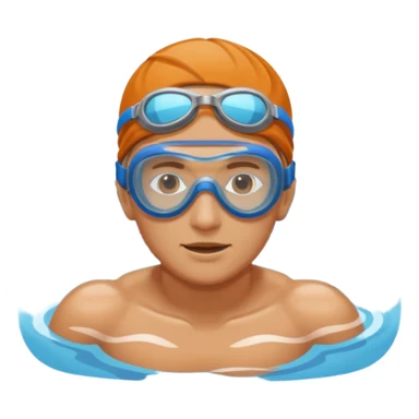 swimmer swim at the pool sticker