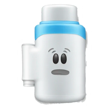 athsma inhaler sticker