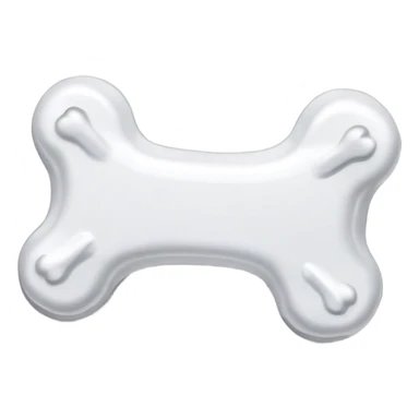 squeaking dog bone sticker