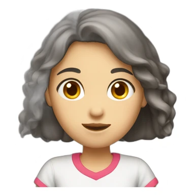 7 girl friend passin maths sticker