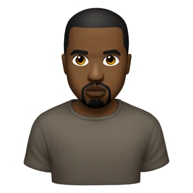 Kanye west bisou  sticker