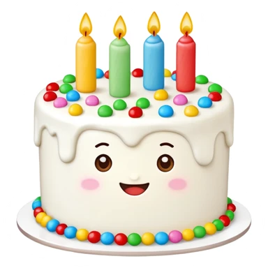 Caking saying hi sticker