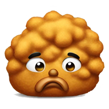 Sad Fried chicken  sticker