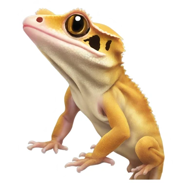 Crested gecko sticker