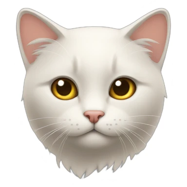 Gato con alas sticker