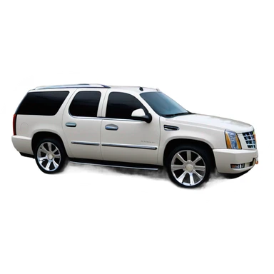 Cadillac scalade black rims black sticker