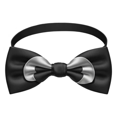 black bow tie  sticker