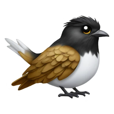 Elvis as a small bird sticker