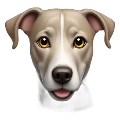 labrador whippet mix dog sticker