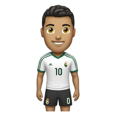 Ronaldo soccer sticker