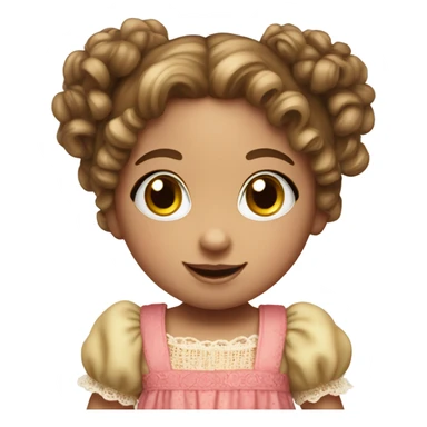 Little doll  sticker